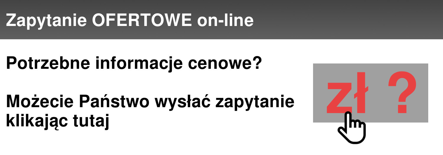 Zapytanie OFERTOWE on-line